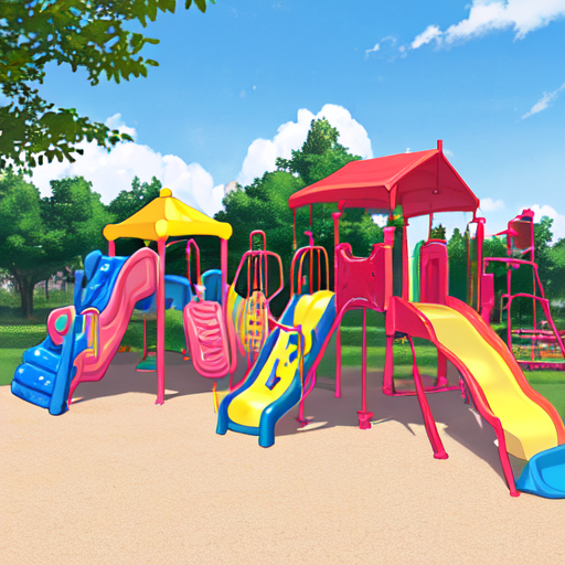 子供が遊んで賑やかになりそうな公園