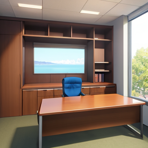 片付いたオフィスの一室