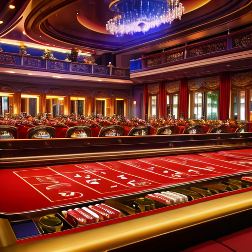 準備万端なカジノのフロア