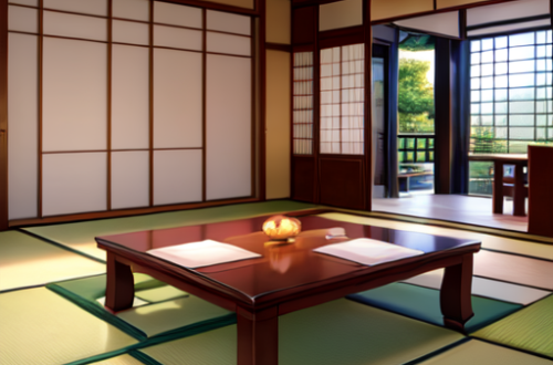 落ち着けそうな和室ホテルの背景画像