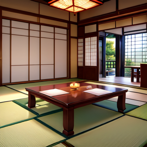 落ち着けそうな和室ホテルの背景画像